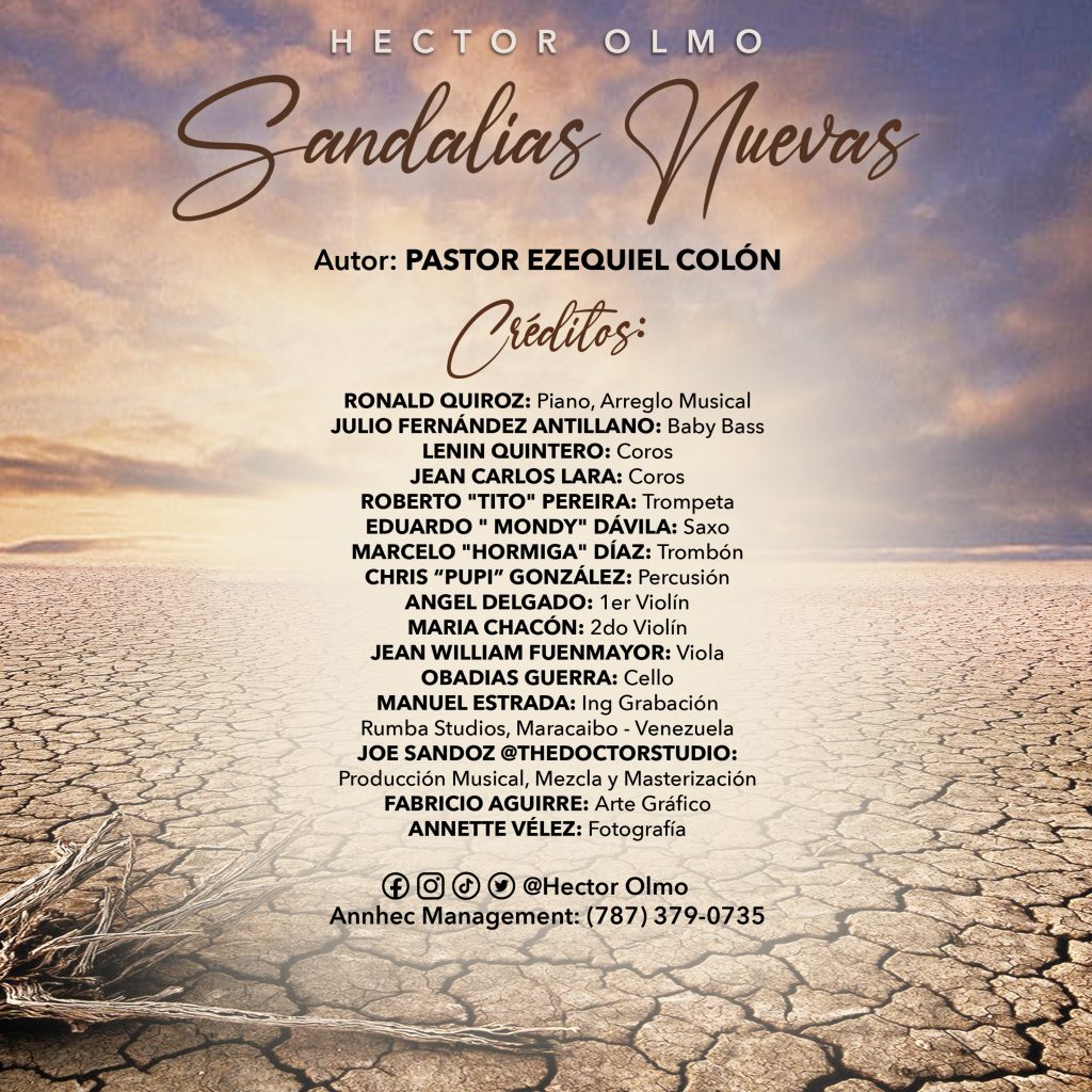 Hector Olmo / Sandalias Nuevas - Autor Pastor Ezequiel Colón